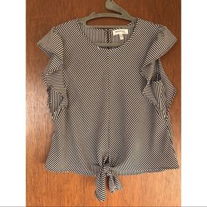 Dressy Pinstriped Top